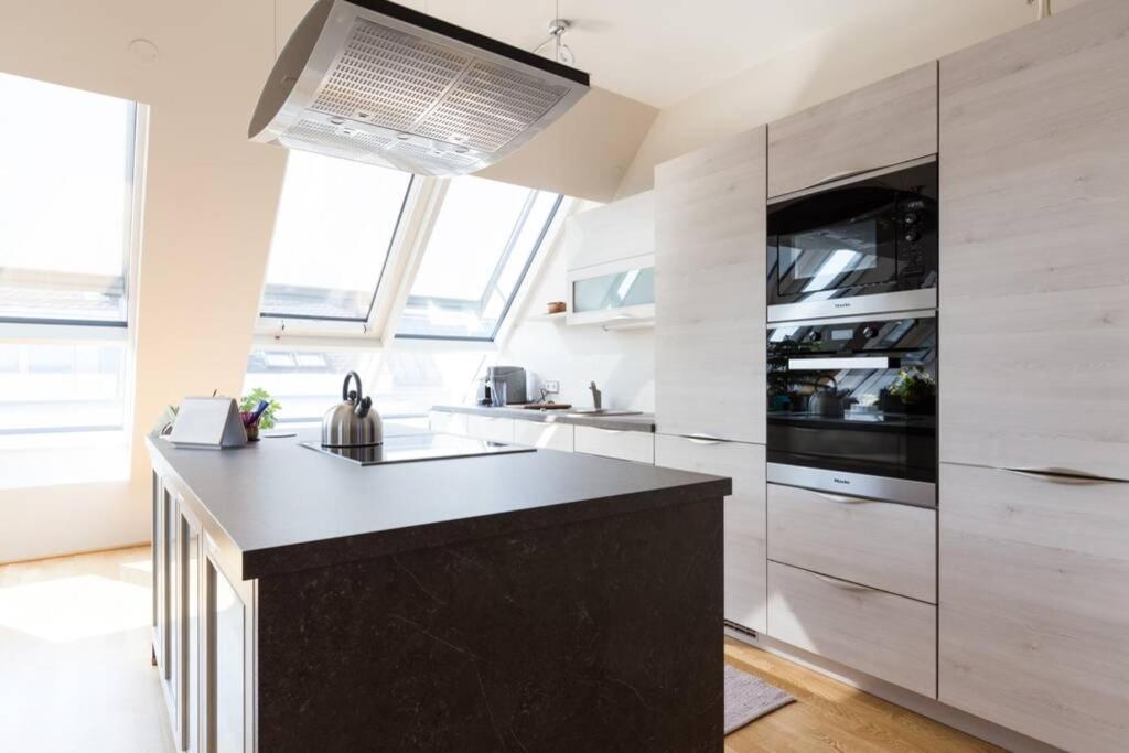 Grosses Penthouse #12 Mit Terrasse Und Aussicht Apartment Wien Ngoại thất bức ảnh
